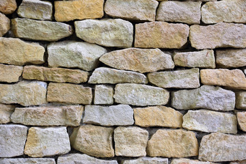 wall made of large stones