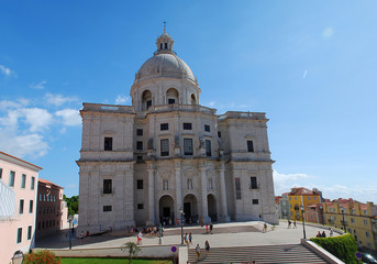 Fototapeta premium National Pantheon (Igreja de Santa Engracia, Panteao Nacional), Lisbon, Portugal