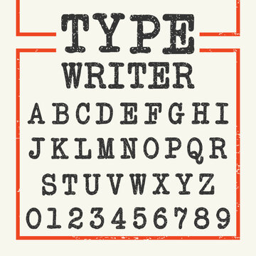 Typewriter Font Type Font American Typewriter Font Old -  Portugal
