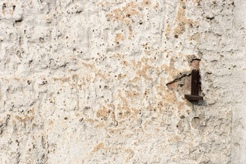 Old grunge concrete wall background or texture