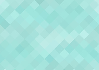 pixel background with rhombuses of blue and emerald colors 