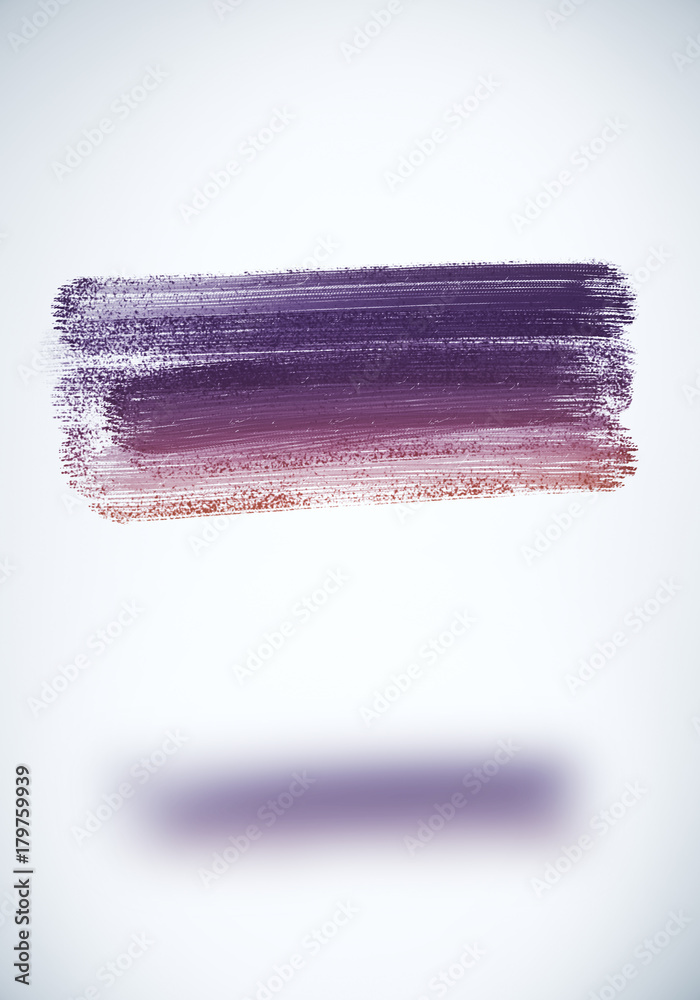 Aufkleber rectangular drawing on white background