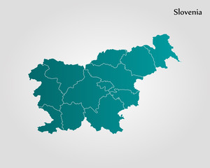 Map of Slovenia