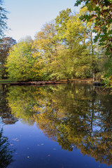 Fototapeta na wymiar Herbst Bürgerpark Bremen