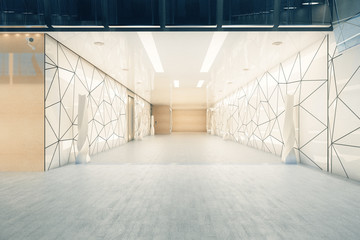 Fototapeta premium Modern business corridor