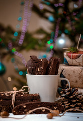 Italian biscotti cookies