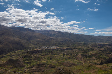 Naklejka premium Andes Landscape