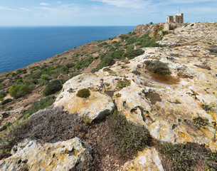 Coast of Malta. Dingli Cliffs