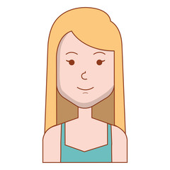 beautiful woman avatar character