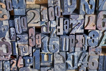 Font Printing Blocks