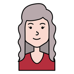 beautiful woman avatar character