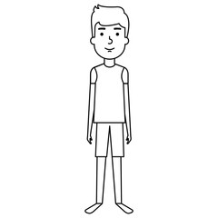 young man avatar character