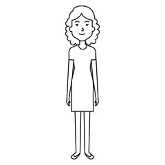 beautiful woman avatar character