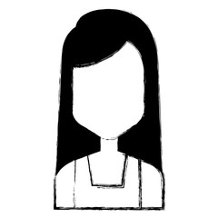 beautiful woman avatar character