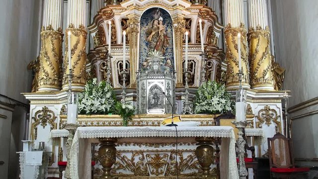 Nosso Senhor do Bonfim Church, interior, Salvador, State of Bahia, Brazil