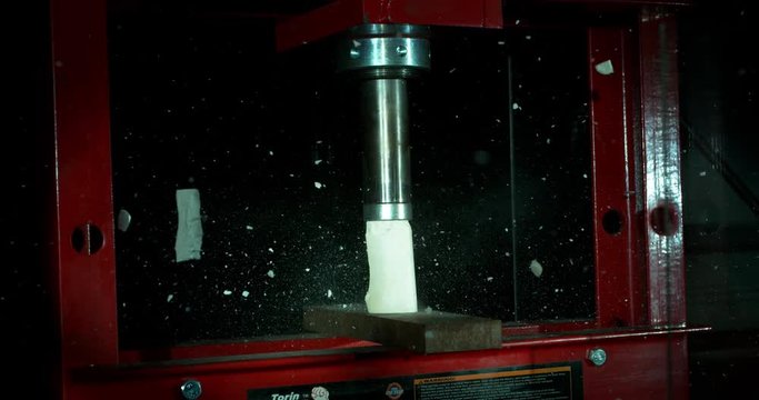 Porcelain Chips Off Under Pressure