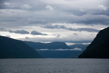 Lustrafjord, Sogn og Fjordane, Norwegen