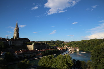 Fototapeta premium Bern, Aare river