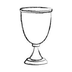 Chalice cup symbol icon vector illustration graphic design