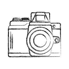 Vintage Photographic camera icon vector illustration graphic design