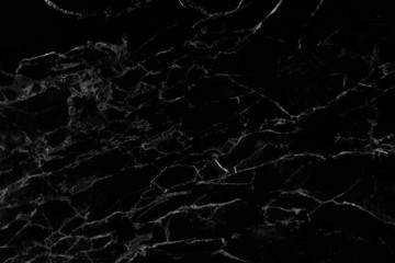 Black marble natural pattern for background, abstract natural marble black and white