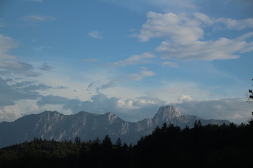 Travel in Swiss mountain