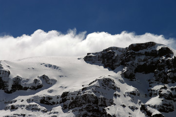 Fototapeta na wymiar Glacier Ventisquero Negro - 2