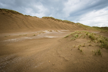 Fototapeta na wymiar dunes in ireland
