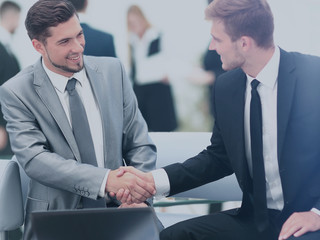 Business team discussing together  plans