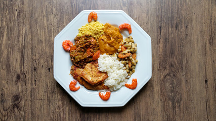 Caruru - Brazilian food. Typical food from Bahia