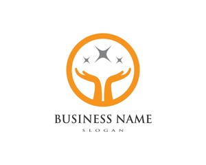 Hand Care Logo Template