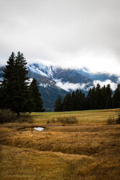 autumn in the alps
