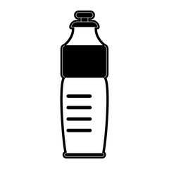 Water bottle isolated icon vector illustration graphic design