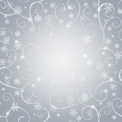 Abstract winter gray background