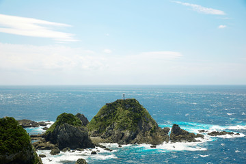 佐多岬から見る海の風景