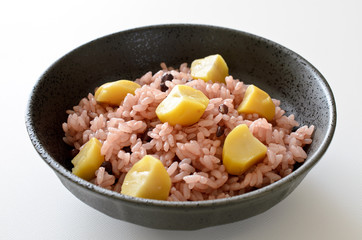 栗赤飯