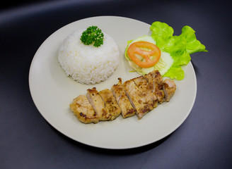 Meat Steak in Plate