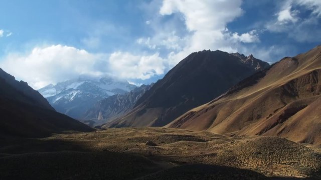 Aconcagua Mountain, Horcones Valley, Aconcagua Provincial Park, Central Andes, Mendoza Province, Argentina