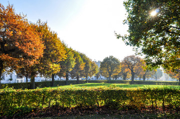 Circus in Putbus - Golderner Herbst