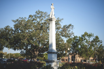 Obraz premium General Lee Statue