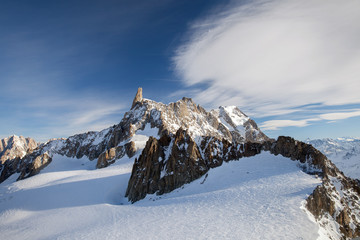 Dent du Geant, Mont Blanc massif, Italy