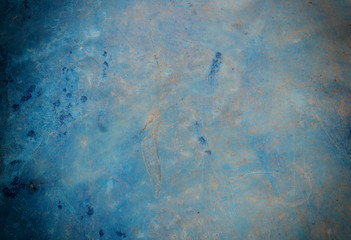 scratched concrete wall