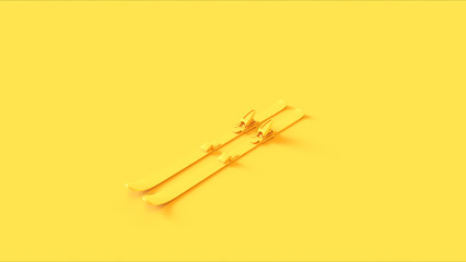 Yellow Skis