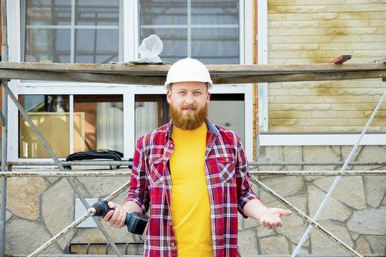 Portrait Of Construction Worker