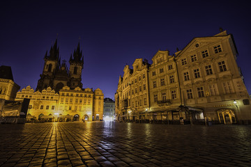 Fototapeta na wymiar Old town square in Prague