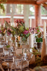 wedding table decor