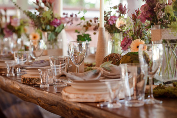 wedding table decor
