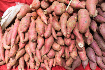 Fruits and vegetables in the bazaar