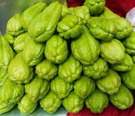 Fruits and vegetables in the bazaar