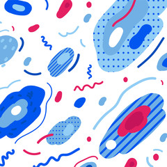 Abstract trendy illustration - modern material design background